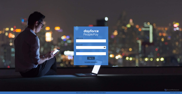 Security scan screenshot of https://www.peoplepay.asia