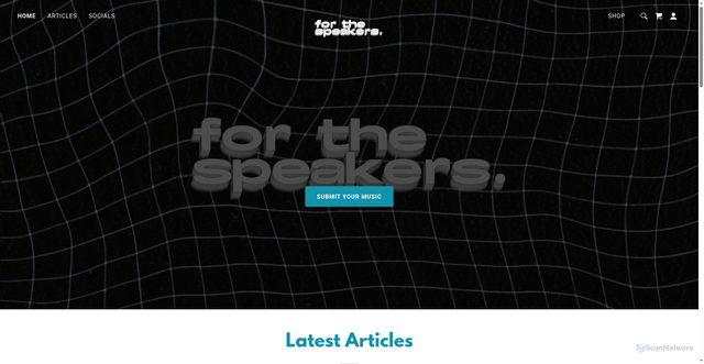 Security scan screenshot of https://forthespeakers.com/f/who-is-fakemink