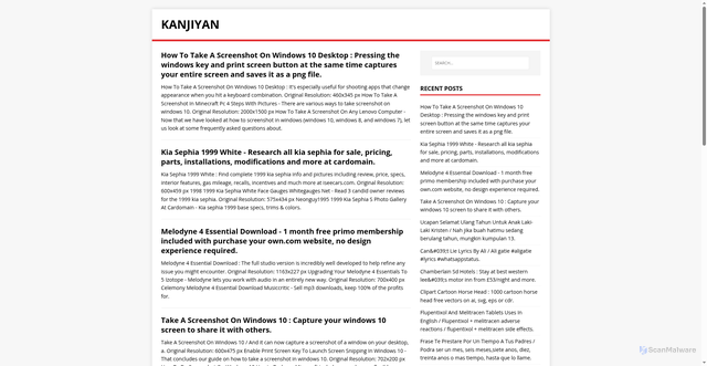 Security scan screenshot of http://jiyankan.pages.dev/