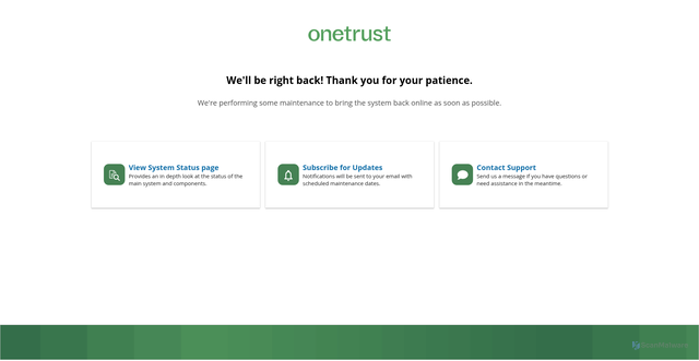 Security scan screenshot of https://mobile-data.onetrust.io/