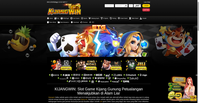 Security scan screenshot of https://ndx-kijangbucin.click/desktop/game/tablegame/kingmidas