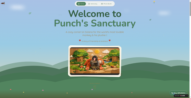 Security scan screenshot of https://punchonsolana.fun/