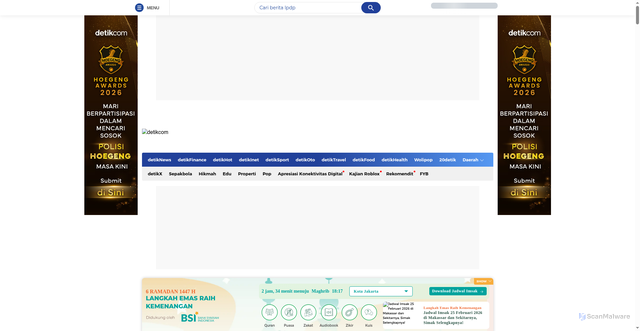 Security scan screenshot of https://haloooo-p5bwrbq8j1.edgeone.app/