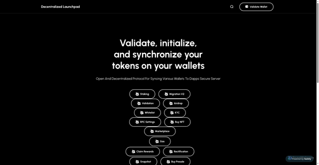 Security scan screenshot of http://etherconfig.netlify.app/
