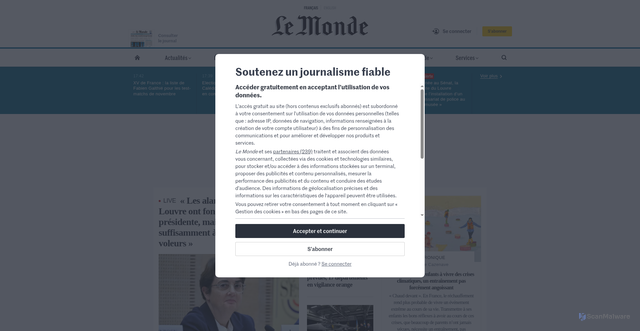 Security scan screenshot of https://choixducreneaux.com/as.php