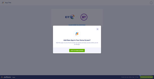 Security scan screenshot of https://eu.jotform.com/app/253103388400347