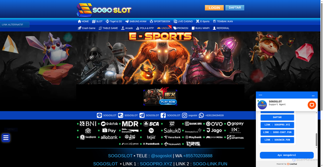 Security scan screenshot of https://sogovip.site/desktop/game/esports/tfgaming