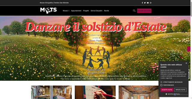 Security scan screenshot of https://museosanmichele.it
