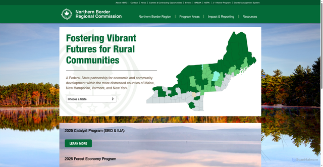 Security scan screenshot of https://www.nbrc.gov/