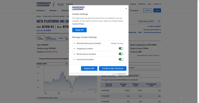 Security scan screenshot of https://www.hl.co.uk/shares/shares-search-results/m/meta-platforms-inc-com-usd0.000006