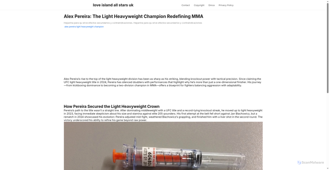 Security scan screenshot of https://duniacreativespace-dp7ngwxj0aml.edgeone.app/alex-pereira-light-heavyweight-champion.html