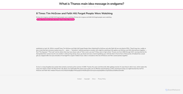 Security scan screenshot of https://rasastudiobytes-dp86h10thygo.edgeone.app/8-times-tim-mcgraw-and-faith-hill-forgot-people-were-watching.html