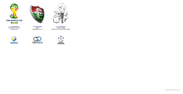 Security scan screenshot of https://www.flu.com.br/