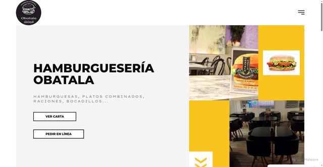 Security scan screenshot of http://www.hamburgueseriaobatala.com.seoenmaracay.com/