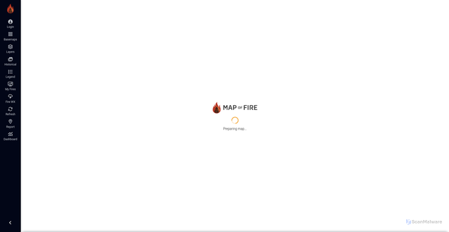 Security scan screenshot of https://www.mapofire.com/