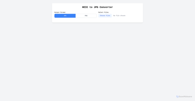 Security scan screenshot of https://jmuxlabs-heic.pages.dev/