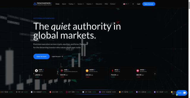 Security scan screenshot of https://versoinvestments.com/