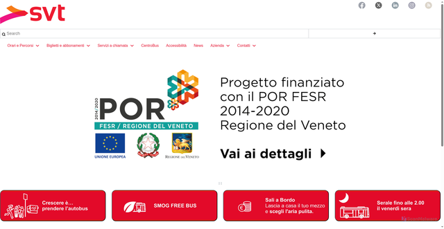Security scan screenshot of https://www.svt.vi.it/