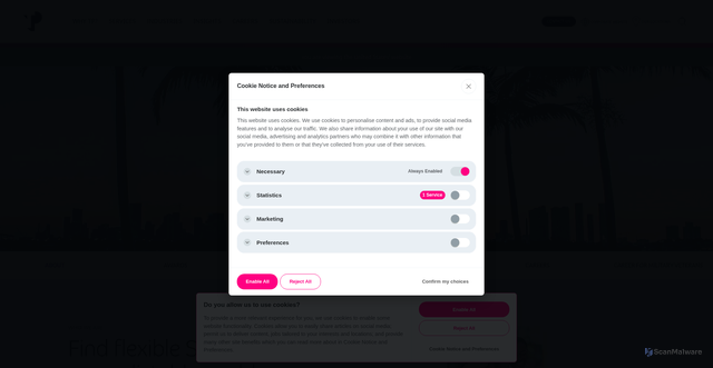 Security scan screenshot of https://teleperformanceusa.com