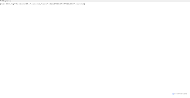 Security scan screenshot of https://touch-us.xiaoyi.com