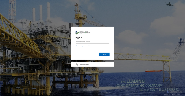 Security scan screenshot of https://cpockl.sharepoint.com