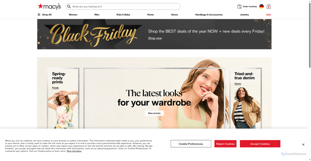 Security scan screenshot of https://www.jcps.org/