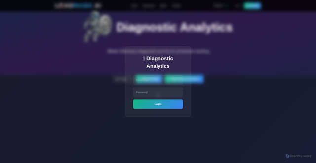 Security scan screenshot of https://peak3000.pages.dev/analytics_diag.html