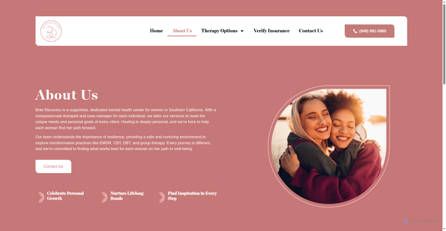 Security scan screenshot of https://briterecovery.com/?p=151