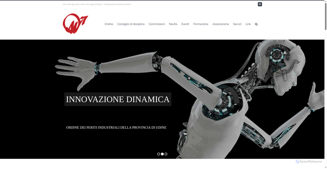 Security scan screenshot of https://www.periti-industriali.udine.it/