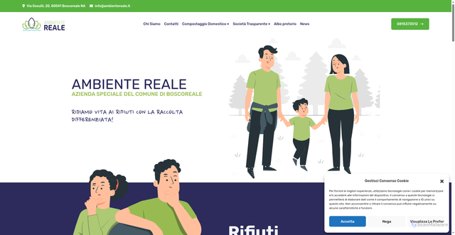Security scan screenshot of https://www.ambientereale.it/