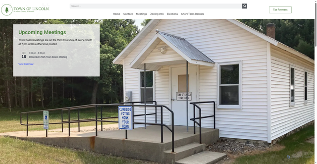 Security scan screenshot of https://lincolnadamscountywi.gov/