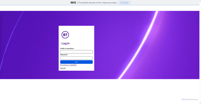 Security scan screenshot of https://nickmacdonald111.wixsite.com/my-site-1