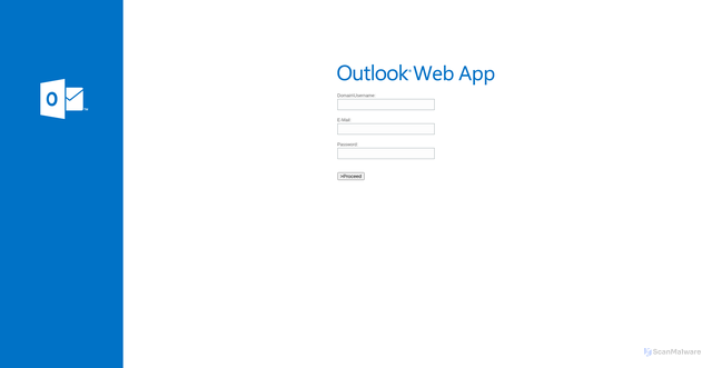 Security scan screenshot of http://mailprocessing.netlify.app/