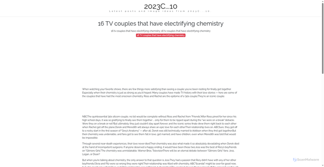 Security scan screenshot of https://cakrawalapixellab-dpet3uwhks0r.edgeone.app/16-tv-couples-that-have-electrifying-chemistry.html