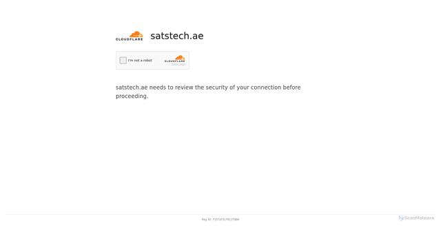 Security scan screenshot of https://satstech.ae