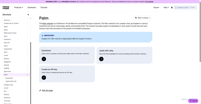 Security scan screenshot of http://metamask-docs-4q672pqsp-consensys-ddffed67.vercel.app/services/reference/palm/