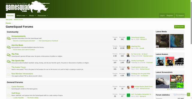 Security scan screenshot of https://www.gamesquad.com/forums/index.php?threads%2Fthe-final-fantasy-thread.48272%2F=