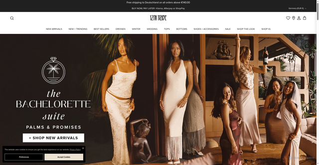 Security scan screenshot of https://www.12thtribe.com