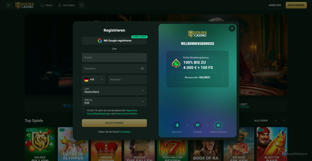 Security scan screenshot of https://brucebetpolska.com/out/
