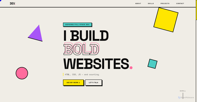 Security scan screenshot of https://omrajput-dev-9y390nk168.edgeone.app/