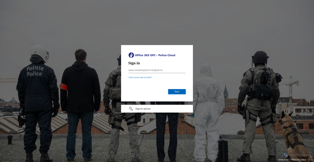 Security scan screenshot of https://drf-ov-support.yourict.be/