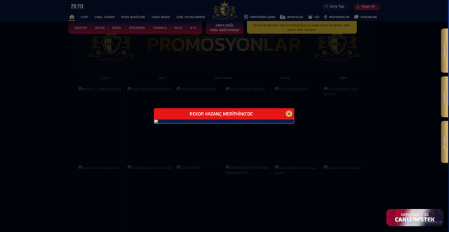 Security scan screenshot of https://meriyking2000.com/promotions