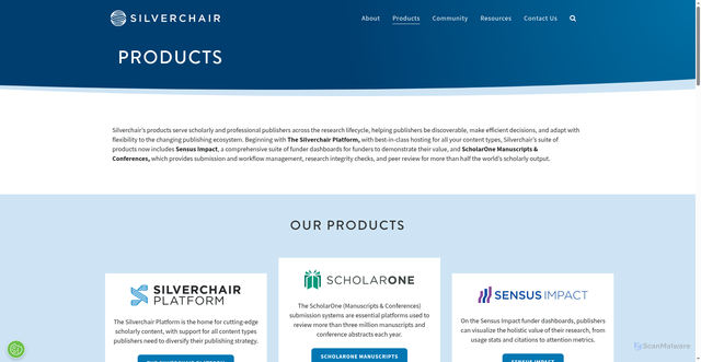 Security scan screenshot of https://mc05.manuscriptcentral.com