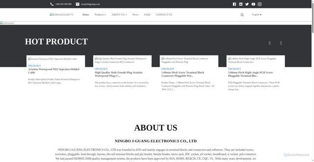 Security scan screenshot of https://nbjge.com
