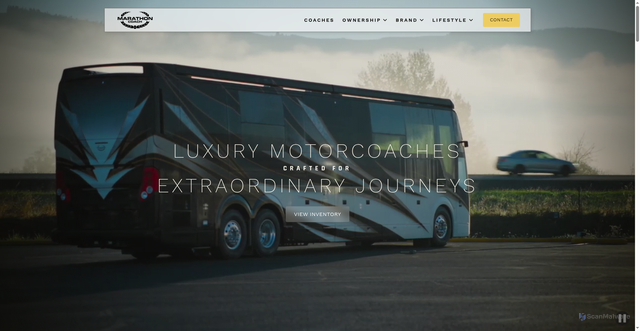 Security scan screenshot of https://marathoncoach.com