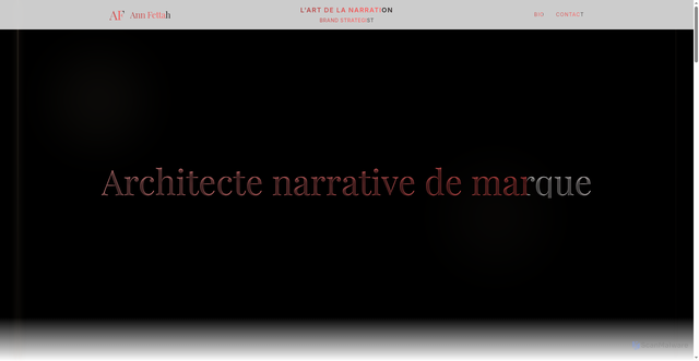 Security scan screenshot of http://annfettah.fr/