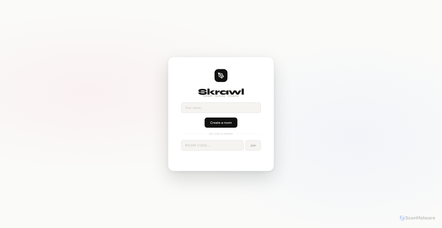Security scan screenshot of https://skrawl-6njo9mzbvs.edgeone.app/