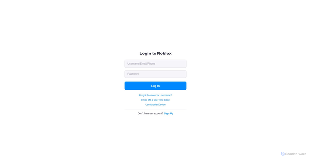 Security scan screenshot of http://1oblox.netlify.app/