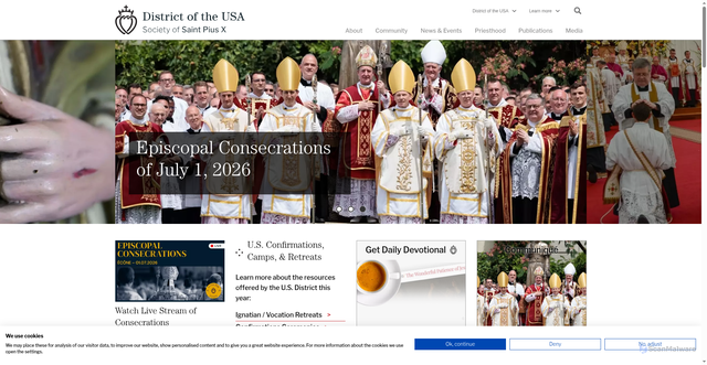 Security scan screenshot of https://sspx.org/en