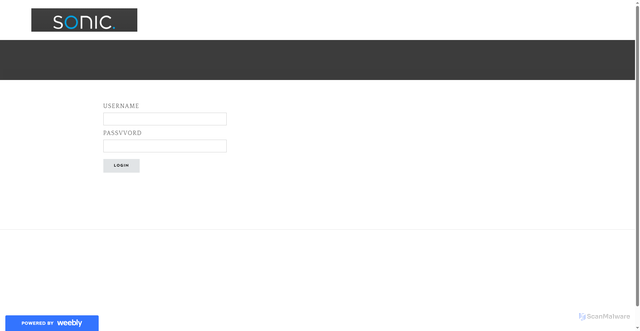 Security scan screenshot of https://isonic.weebly.com/